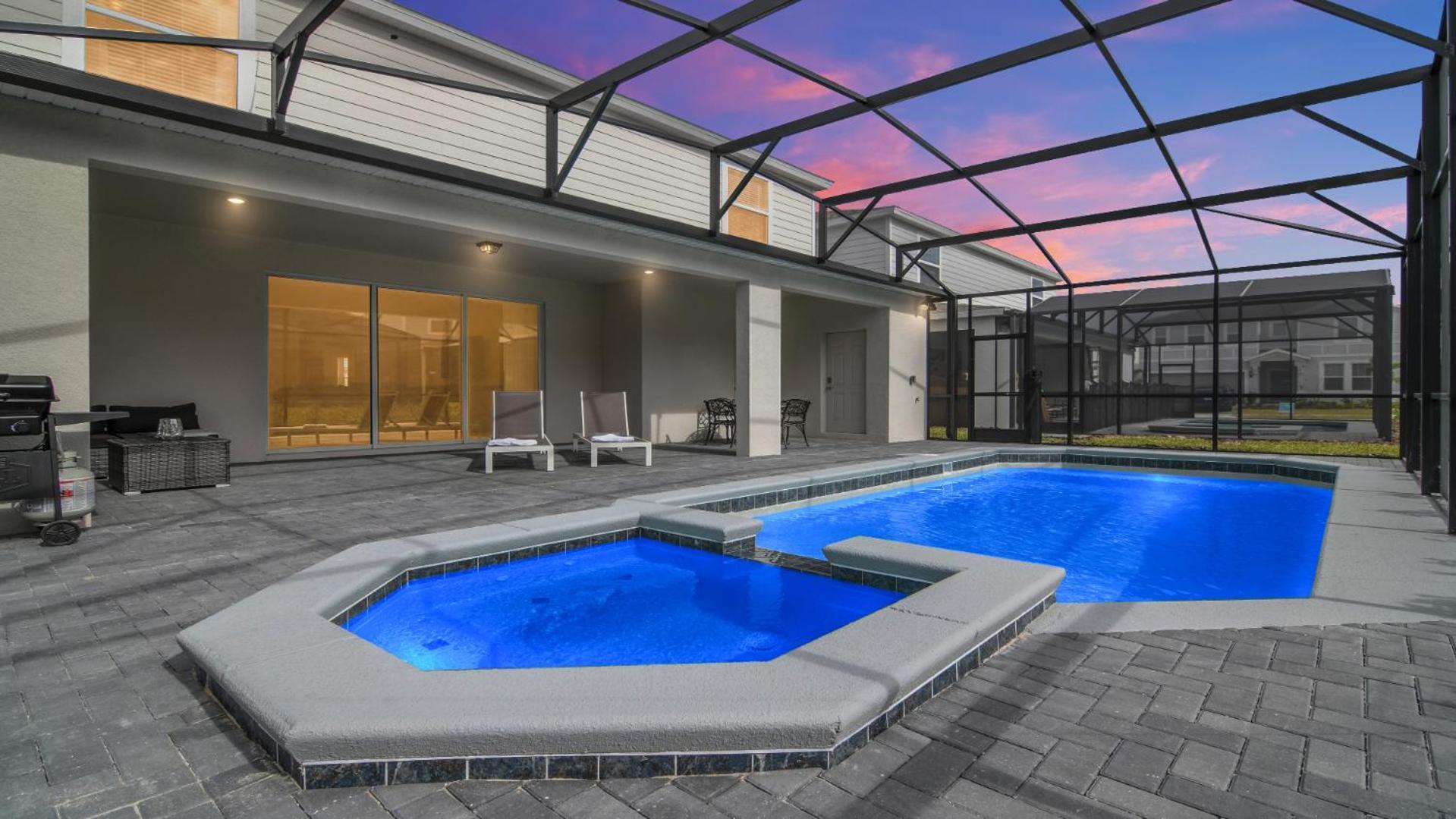 Magical Mansion 10 Bedroom W Pool Near Disney Davenport Exteriér fotografie